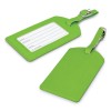 Paris Luggage Tags bright green